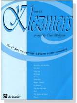 Klezmers for E♭ Alto Saxophone & Piano Accompaniment , Grade 2- 3 Klezmers for E♭ Alto Saxophone & Piano Accompaniment , Grade 2- 3