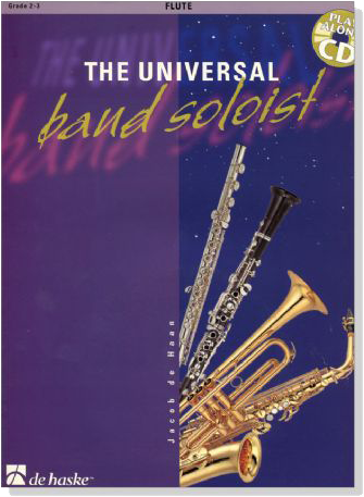 The Universal Band Soloist【CD+樂譜】for Flute, Grade 2-3