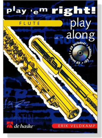 Play 'Em Right! Play along for Flute【CD+樂譜】