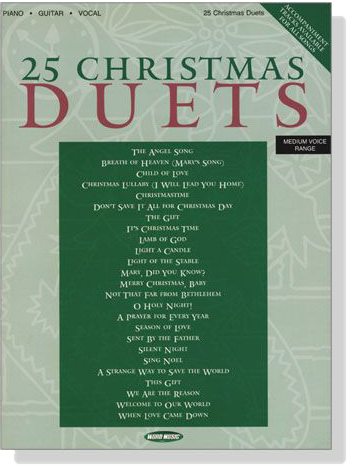 25 Christmas Duets , Piano‧Guitar‧Vocal