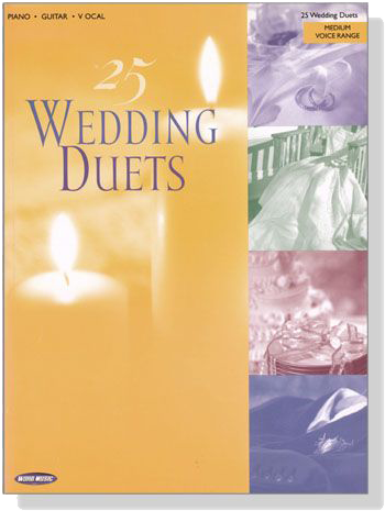 25 Wedding Duets , Piano‧Guitar‧Vocal