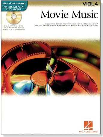 Movie Music Viola【CD+樂譜】