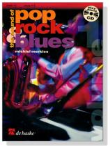 the sound of Pop rock blues【CD+樂譜】for Flute , Volume 1 , Grade 1-2