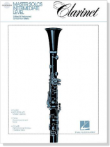 Master Solos Intermediate Level for Clarinet【CD+樂譜】