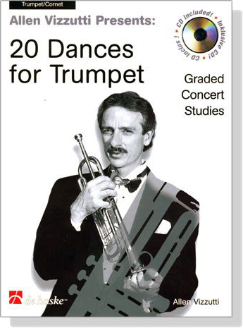 Allen Vizzutti Presents: 20 Dances for Trumpet【CD+樂譜】