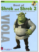 Best of Shrek and Shrek 2 for Viola【CD+樂譜】 Best of Shrek and Shrek 2 for Viola【CD+樂譜】