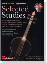 Selected Studies for Violin & Piano【雙CD+樂譜】Position 1
