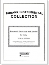 Rubank Instrumental Collection【Essential Exercises and Etudes】 for Viola Rubank Instrumental Collection【Essential Exercises and Etudes】 for Viola