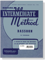 Rubank【Intermediate Method】for Bassoon Rubank【Intermediate Method】for Bassoon