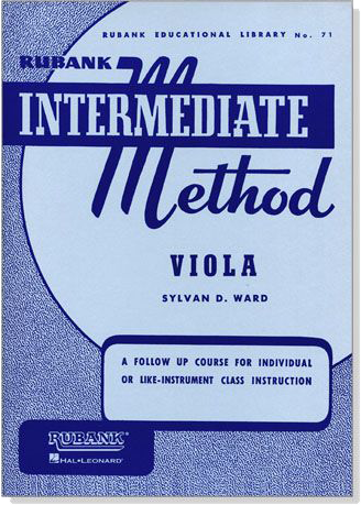 Rubank【Intermediate Method】for Viola