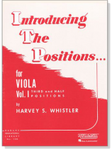 Introducing the【Positions】for Viola , Vol. 1 Introducing the【Positions】for Viola , Vol. 1