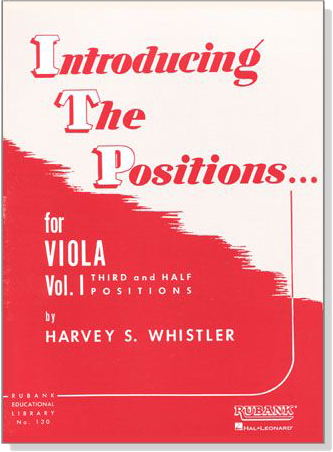 Introducing the【Positions】for Viola , Vol. 1
