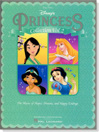 Disney's Princess Collection, Volume 2【 Easy Piano】