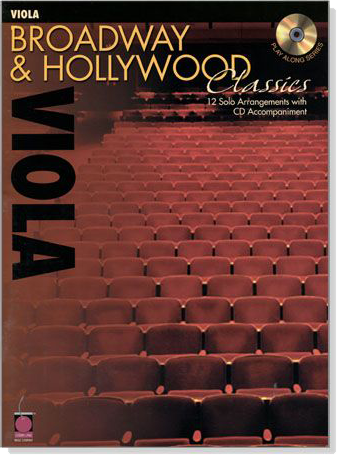 Broadway & Hollywood Classics【CD+樂譜】for Viola