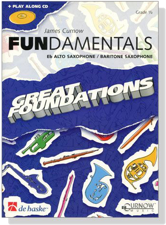 FunDamentals【CD+樂譜】E♭ Alto Saxophone / Baritone Saxophone