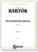 Béla Bartók【Two Roumanian Dances, Op. 8A】for Piano