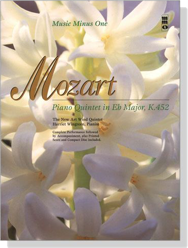 Mozart【CD+樂譜】Piano Quintet in Eb Major, K. 452 for Bassoon