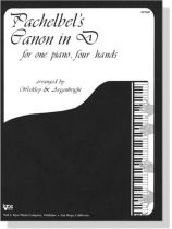 Pachelbel's【Canon in D】for One Piano , Four Hands Pachelbel's【Canon in D】for One Piano , Four Hands