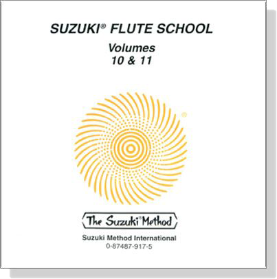 Suzuki Flute School CD【Volume 10 & 11】