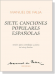 Manuel de Falla【Siete Canciones Populares Espanolas】for String Bass and Piano