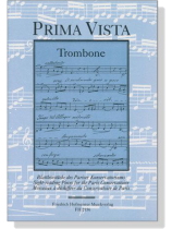 Prima Vista for Trombnoe【Blattlesestücke des Pariser Konservatoriums】für Posaune und Klavier