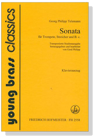 Georg Philipp Telemann【Sonata】für Trompete, Streicher und B.c.