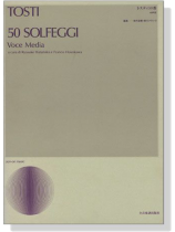 Tosti【50 Solfeggi】トスティ50番 中声用 Tosti【50 Solfeggi】トスティ50番 中声用