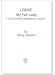 Loewe【My Fair Lady-I Could Have Danced All Night】for String Quartet