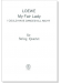 Loewe【My Fair Lady-I Could Have Danced All Night】for String Quartet Loewe【My Fair Lady-I Could Have Danced All Night】for String Quartet