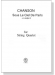 Chanson【Sous Le Ciel De Paris / パリの空の下】for String Quartet