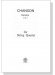 Chanson【Domino ドミノ】for String Quartet Chanson【Domino ドミノ】for String Quartet