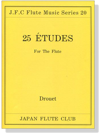 Drouet【25 Études】for the Flute