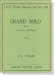 J.L. Tulou【Grand Solo No. 3 , Op. 74】for Flute and Piano