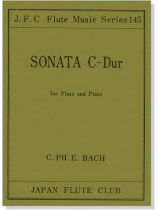 C. PH. E. Bach【Sonata , C-Dur】for Flute and Piano C. PH. E. Bach【Sonata , C-Dur】for Flute and Piano