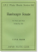 C. P. E. Bach【Hamburger Sonate , H.564(Wq. 133)】for Flute and Piano