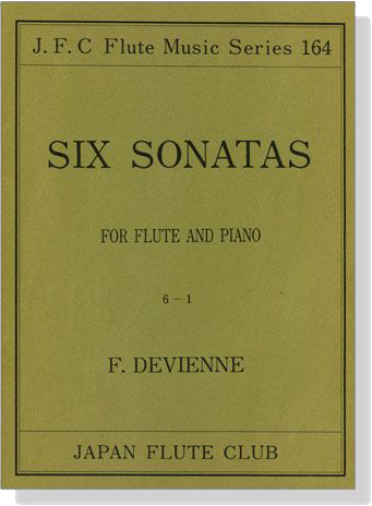 F. Devienne【Six Sonatas  , 6-1】for Flute and Piano