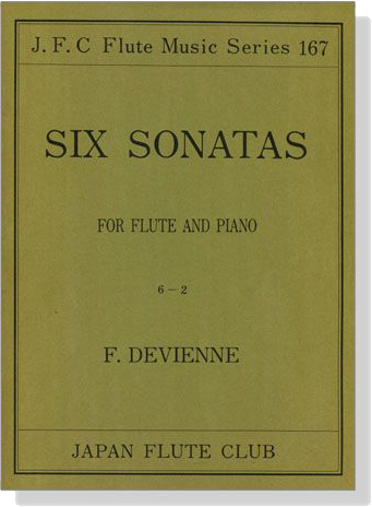 F. Devienne【Six Sonatas , 6-2】for Flute and Piano