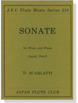 D. Scarlatti【Sonate G moll, D moll】for flute and Piano D. Scarlatti【Sonate G moll, D moll】for flute and Piano