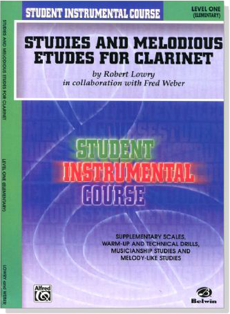 Student Instrumental Course【Studies and Melodious Etudes for Clarinet】Level One
