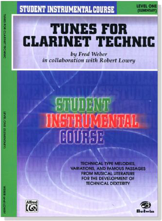 Student Instrumental Course【Tunes for Clarinet Technic】Level One