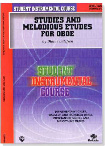 Student Instrumental Course【Studies and Melodious Etudes for Oboe】 Level Two