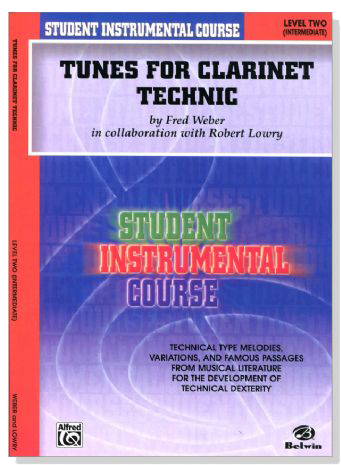 Student Instrumental Course【Tunes for Clarinet Technic】Level Two