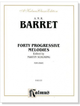 Barret【Forty Progressive Melodies】for Oboe Barret【Forty Progressive Melodies】for Oboe