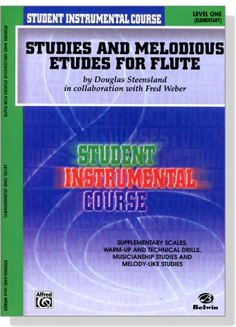 Student Instrumental Course【Studies and Melodious Etudes for Flute】Level One