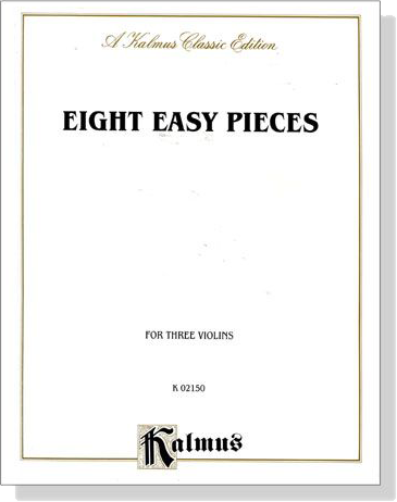 Eight Easy Pieces for Three Violins