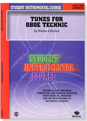 Student Instrumental Course【Tunes for Oboe Technic】 Level Two