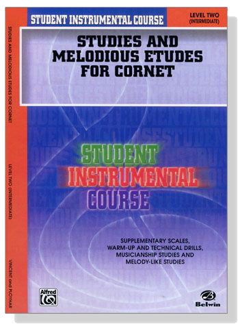 Student Instrumental Course【Studies and Melodious Etudes for Cornet】 Level Two