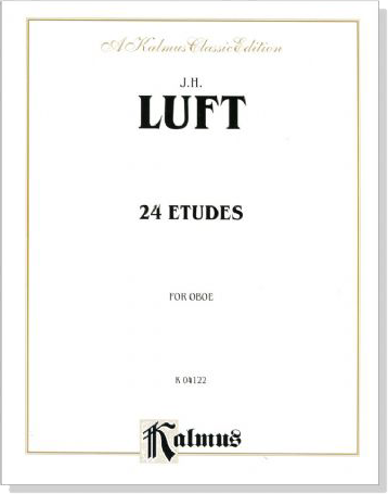 Luft【Twenty-four Studies】for Oboe