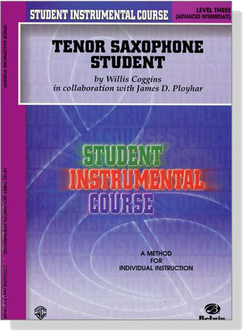 Student Instrumental Course【Tenor Saxophone Student】Level Three  1