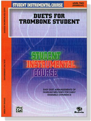 Student Instrumental Course【Duets for Trombone Student】Level Two